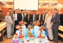 دیدارنوروزی رییس دانشگاه صنعتی شاهرود باکارکنان واعضای هیات علمی 